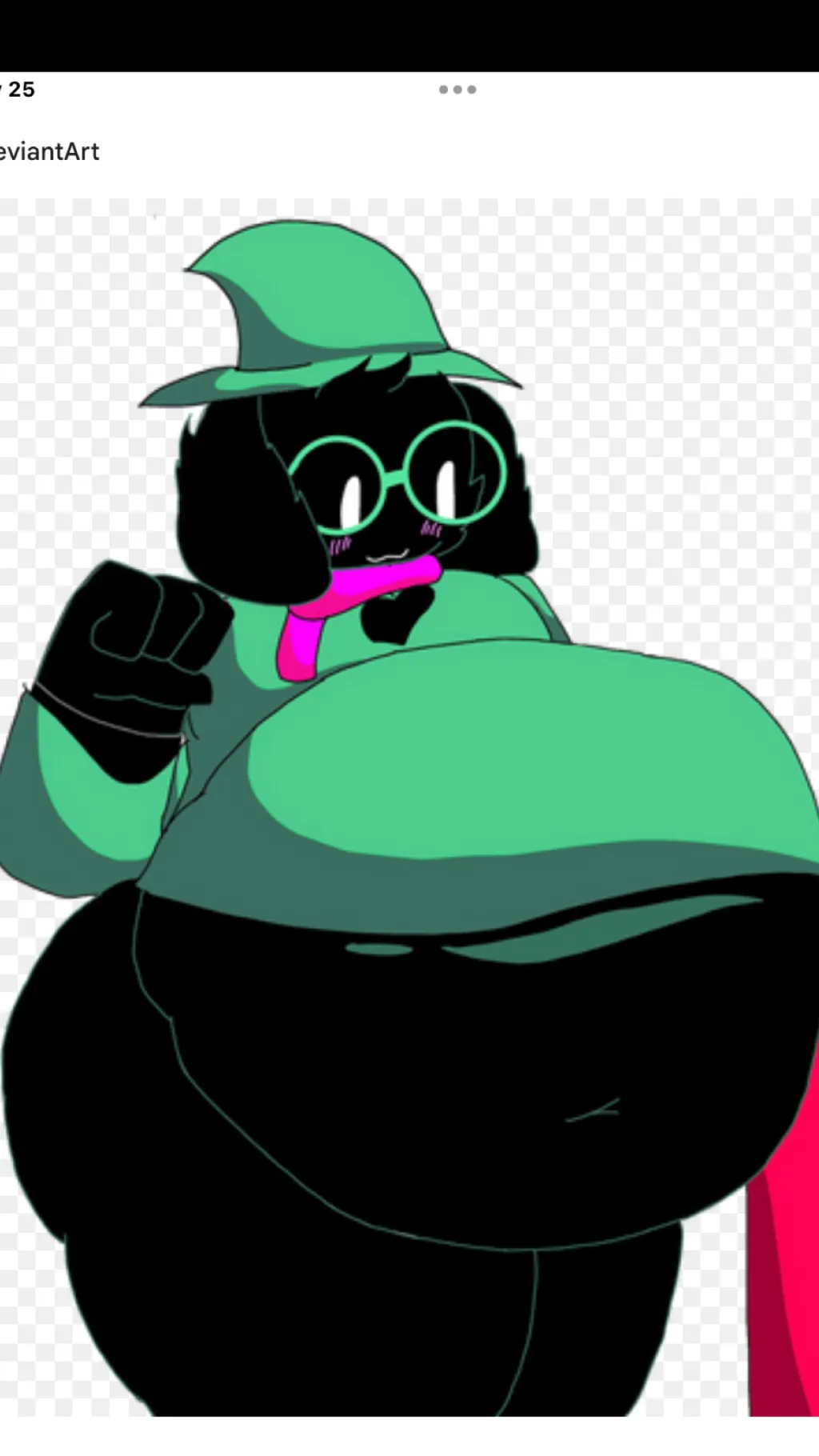 ai character: Ralsei background
