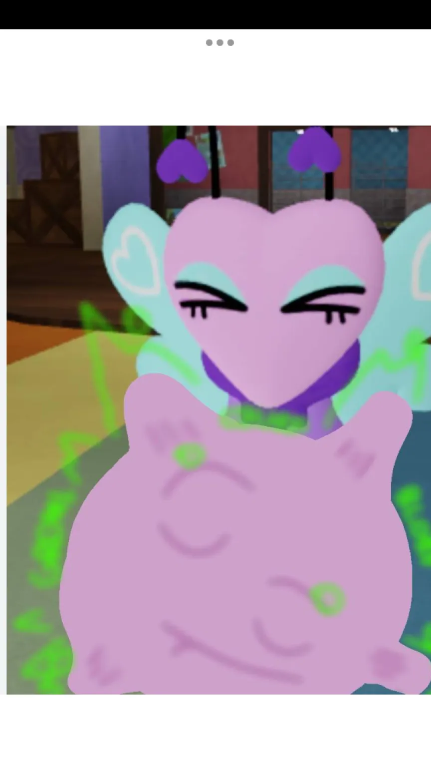 ai character: Flutter background