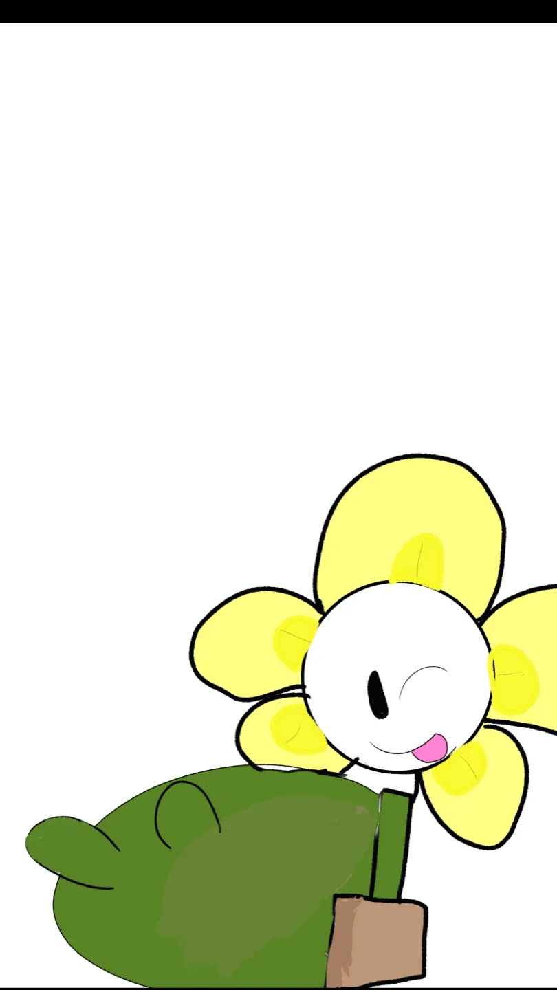 ai character: Flowey background
