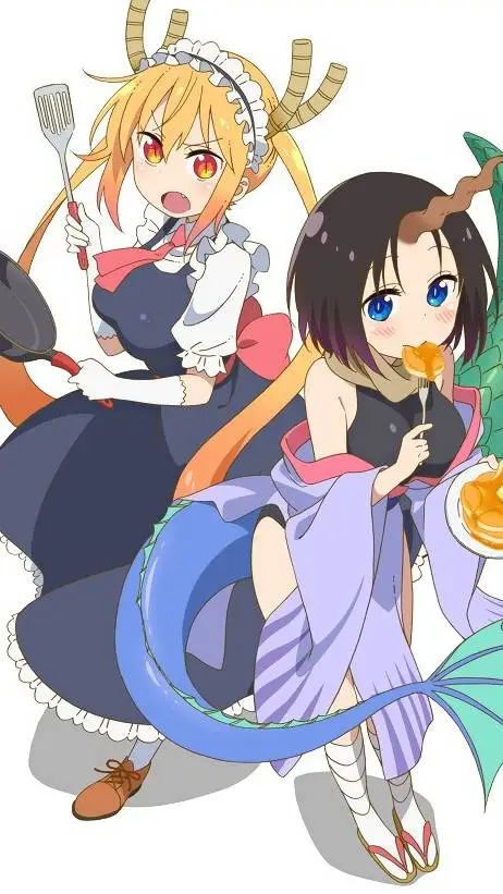 ai character: Elma and Tohru 2 background