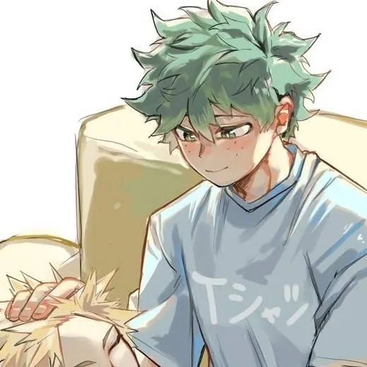 chat with ai character: Bakudeku angst
