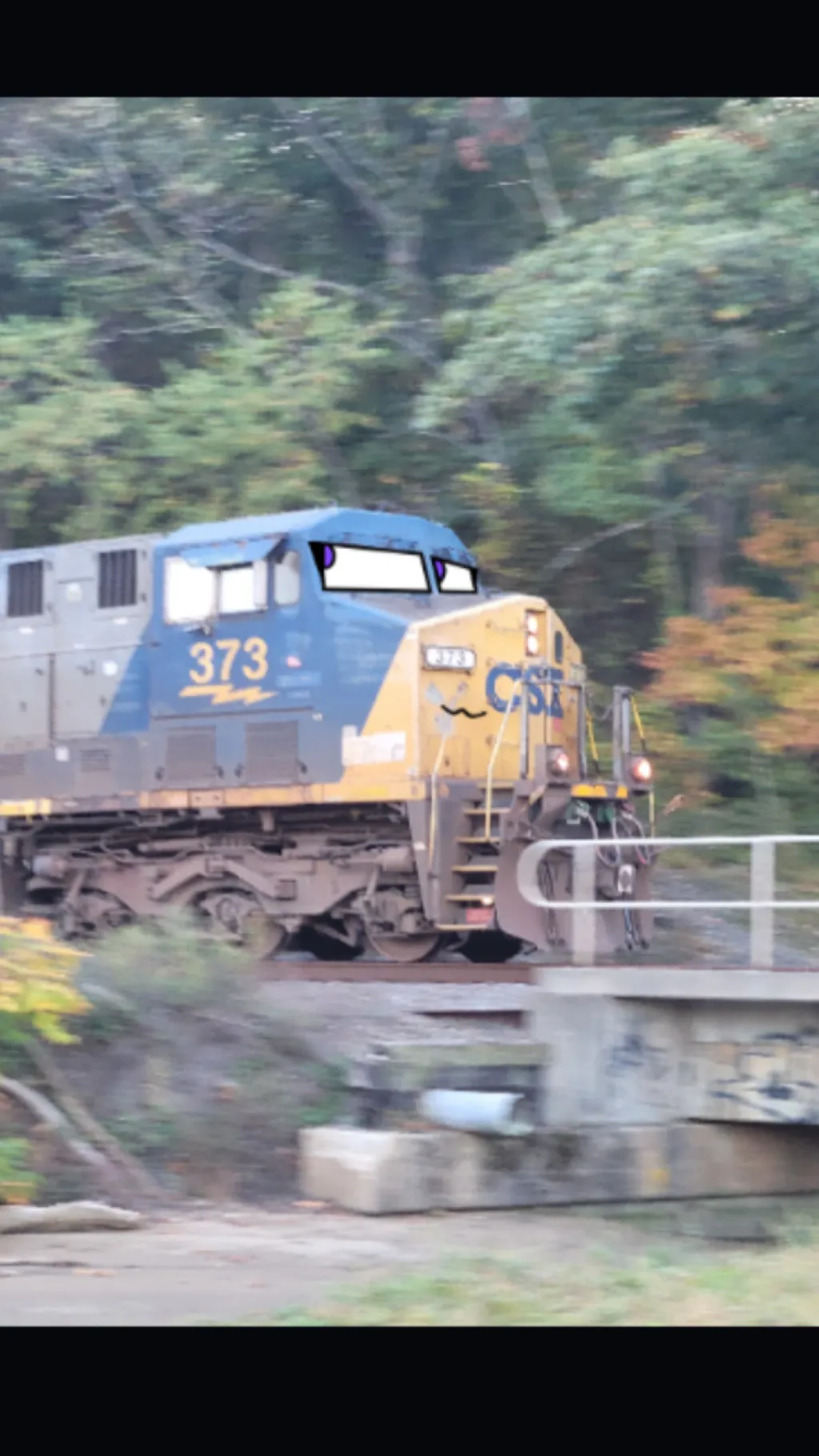 ai character: Csx 373 background