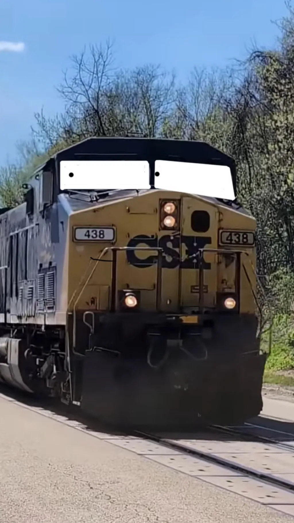ai character: Csx 438 background