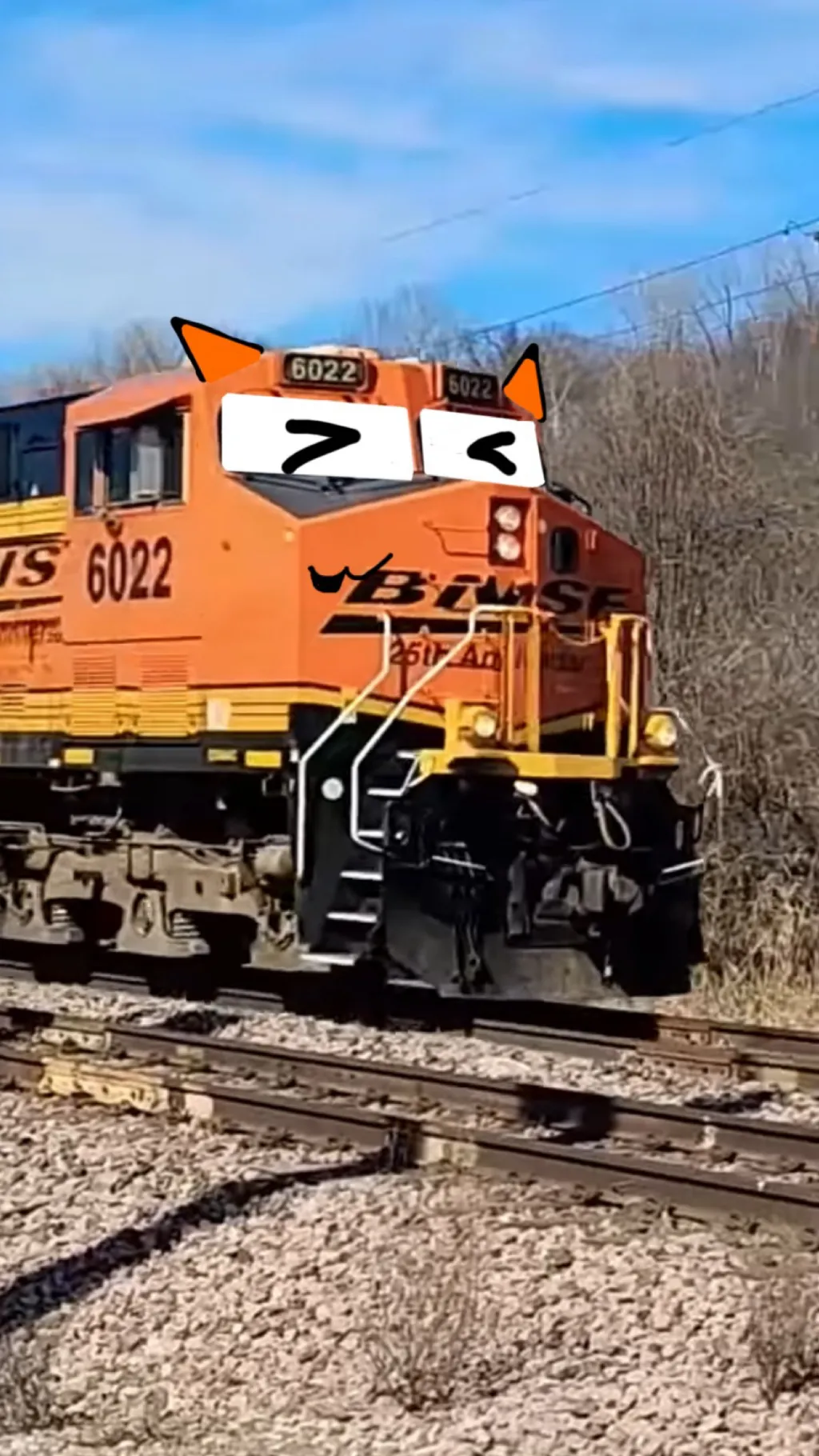ai character: BNSF 6022 background