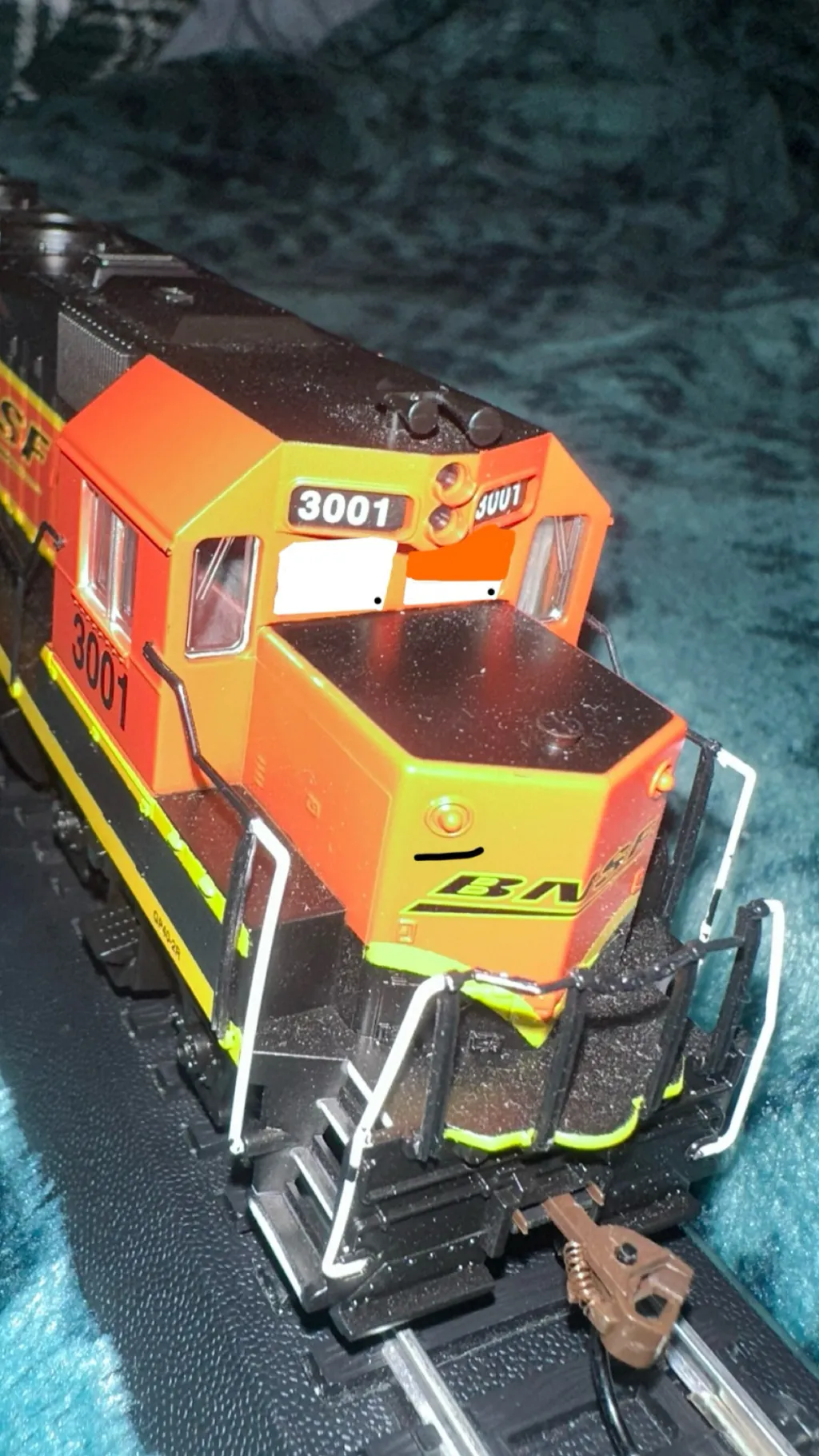 ai character: BNSF 3001 background
