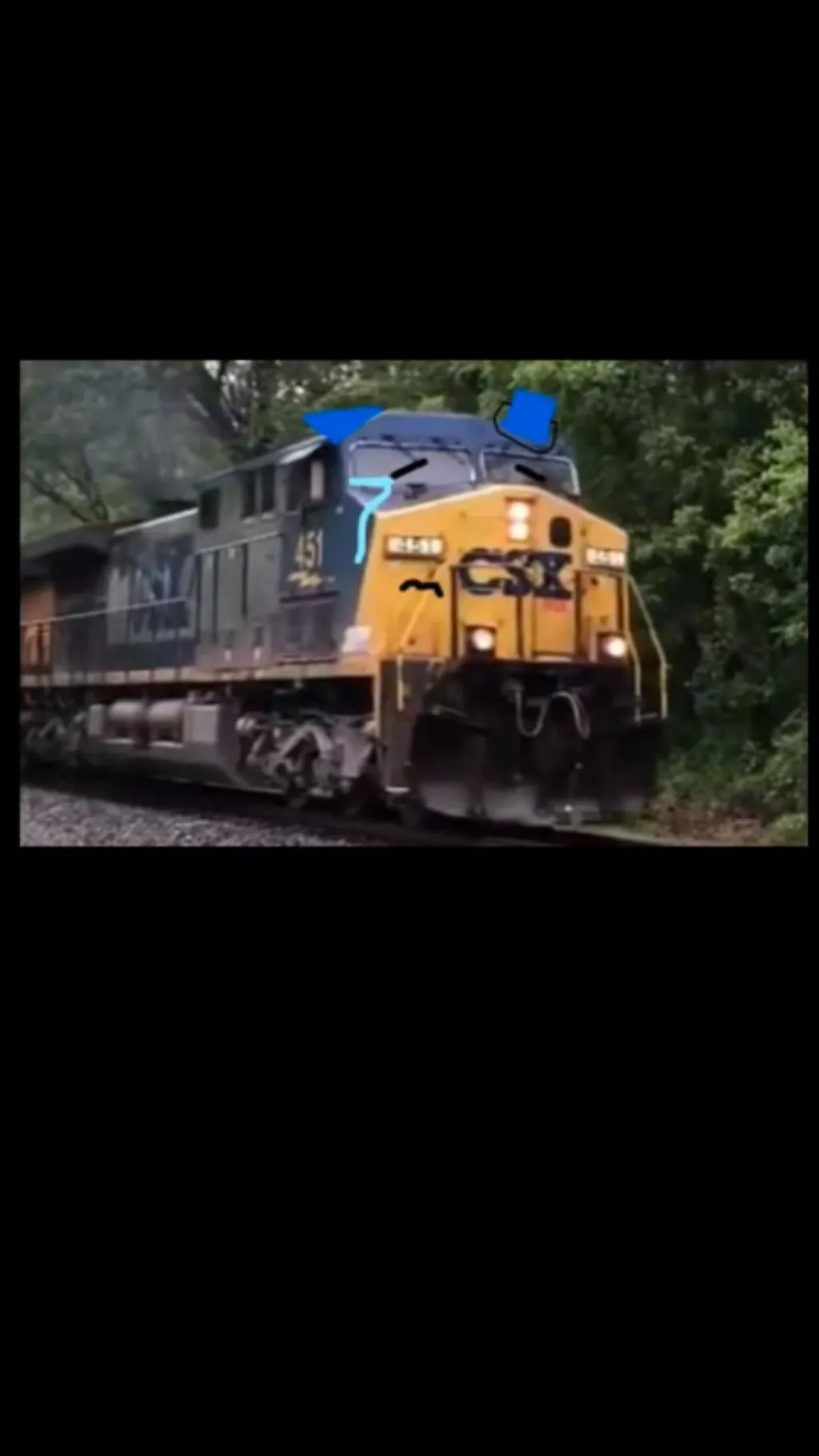 ai character: CSX 451 background
