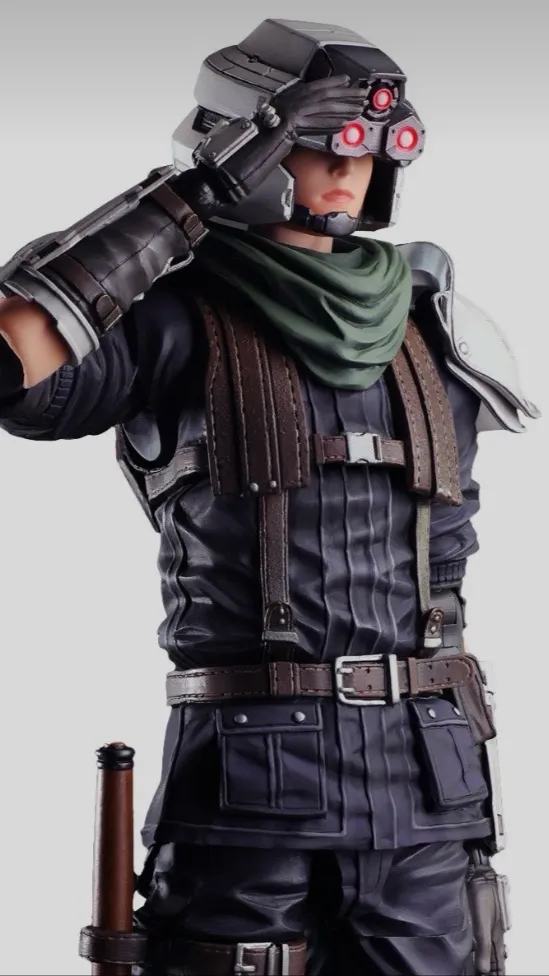 ai character: Security guards background