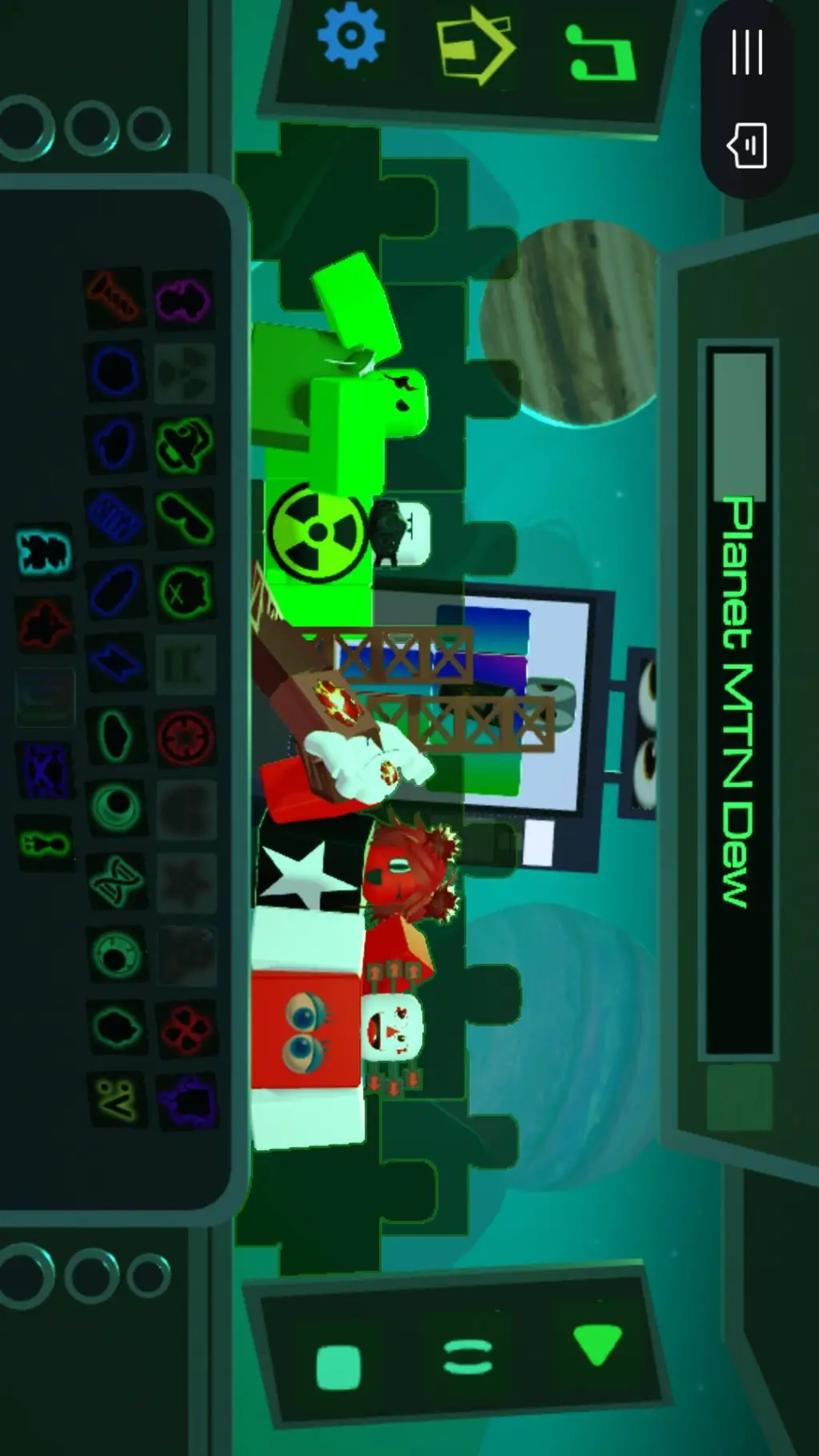 ai character: dandys world  background