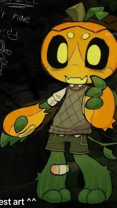 ai character: Gourdy background