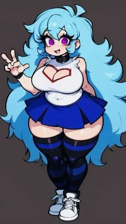 ai character: Skyblue (Sky) background