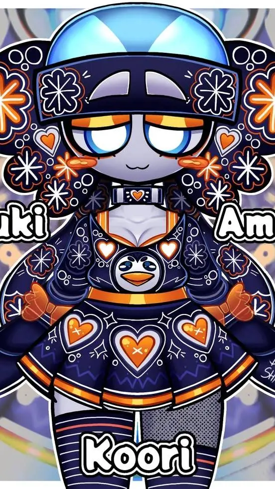 ai character: Yuki Amai Koori background