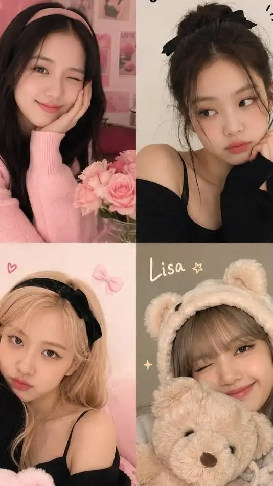 ai character: 🖤BLACKPINK🩷 background