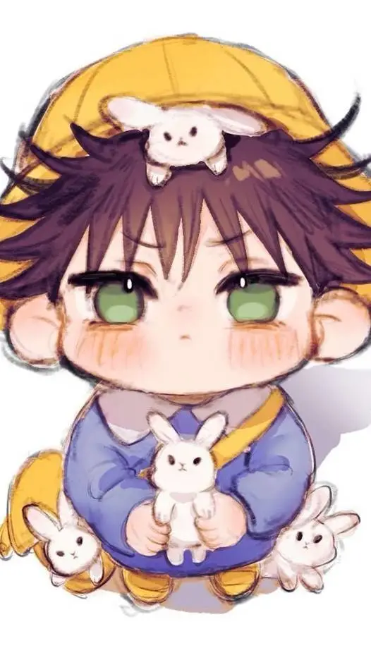 ai character: Baby Megumi  background