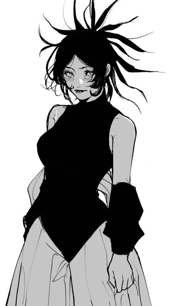ai character: 🖤🔥Yorozu🔥🖤 background