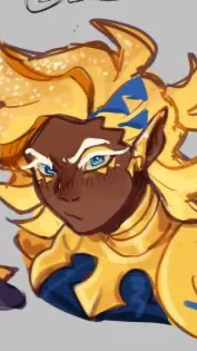 ai character: Rich Cheese cookie background