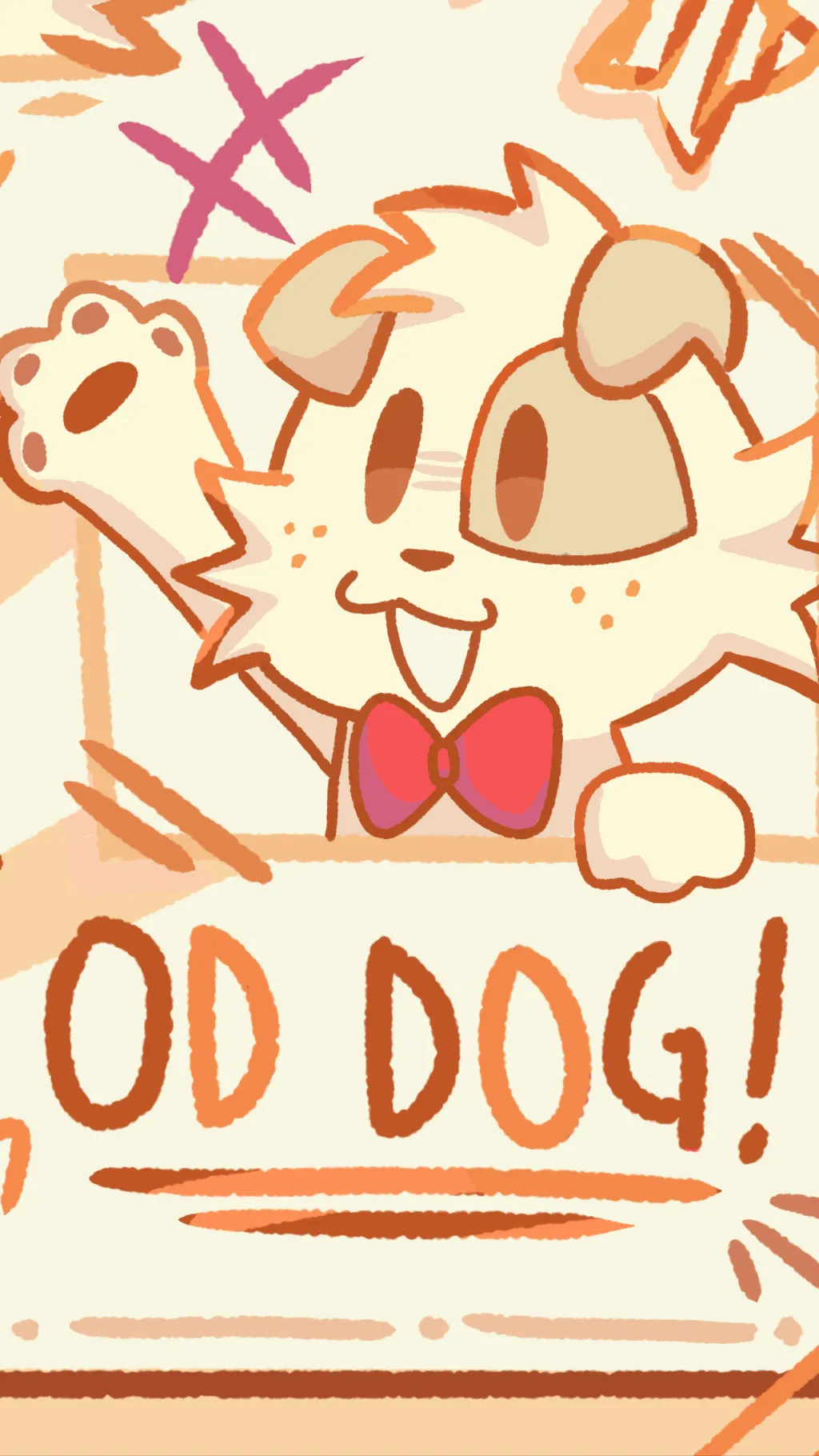 ai character: Od-dog background
