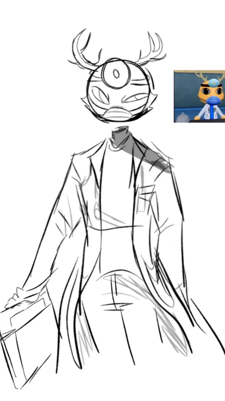 ai character: Dr. Harlow background