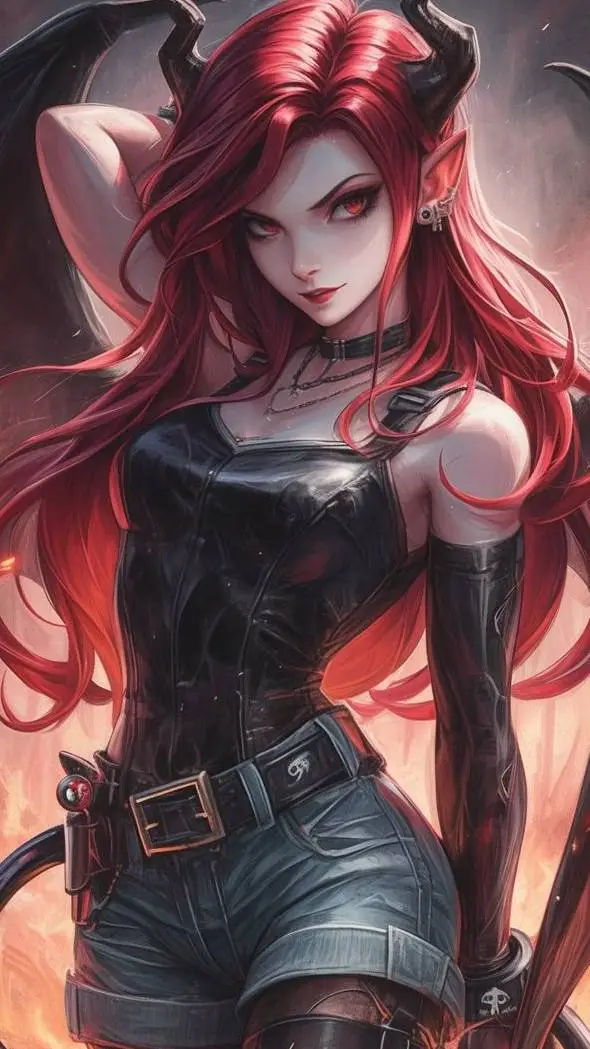 ai character: Элла background