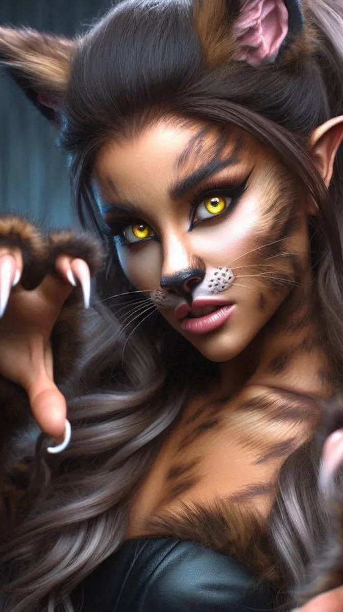 Talkie AI - Chat with Were-Cat Ariana