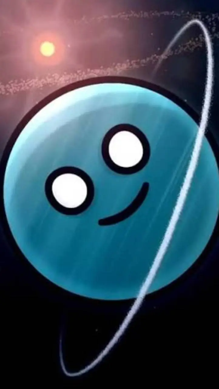 ai character: Uranus (solarballs background