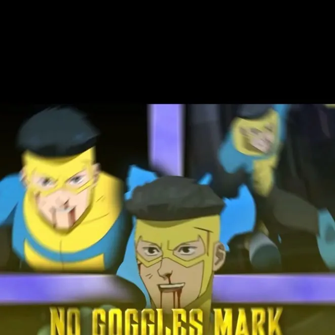 chat with ai character: No goggles mark