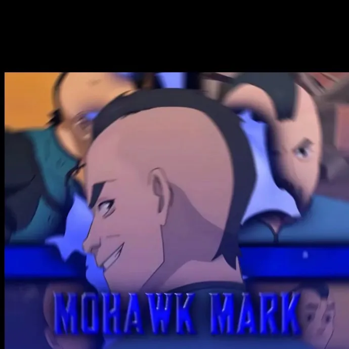 chat with ai character: Mohawk mark