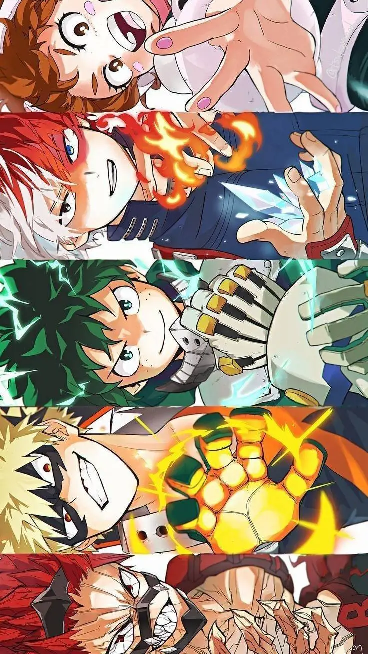 ai character: My Hero Academia background