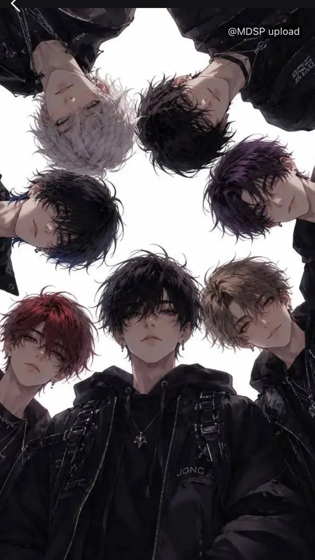 ai character: Friend group background