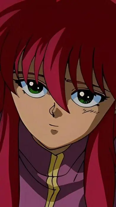 ai character: yoko kurama  background