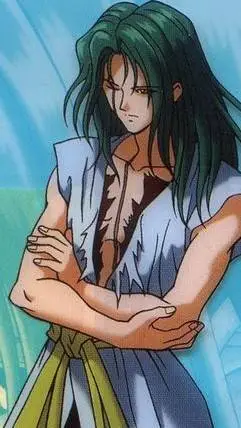 ai character: itsuki Yu Yu Hakus background