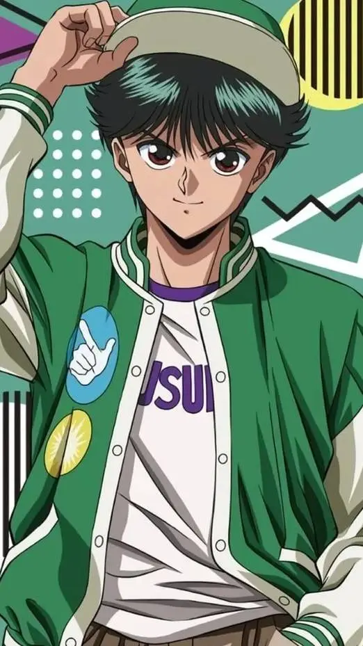 ai character: Yusuke Urameshi background