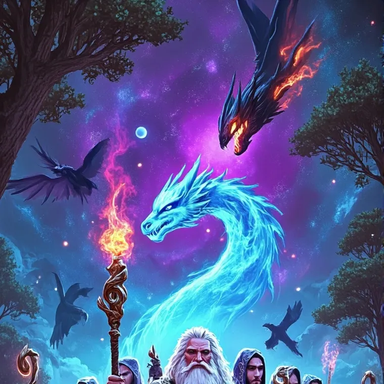 chat with ai character: the seven mages 