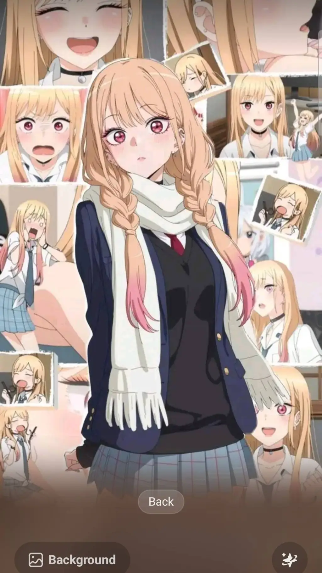 ai character: ♡Marin Kitagawa♡ background