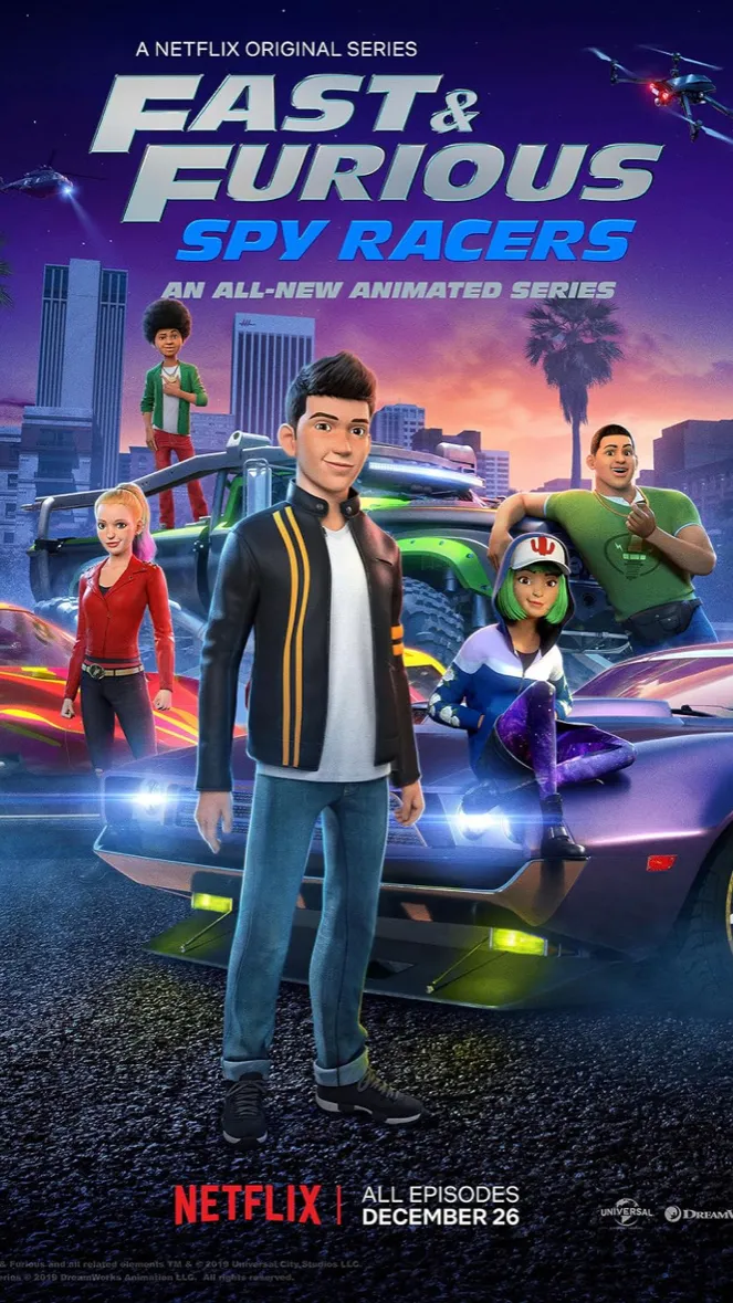 ai character: Spy Racers background