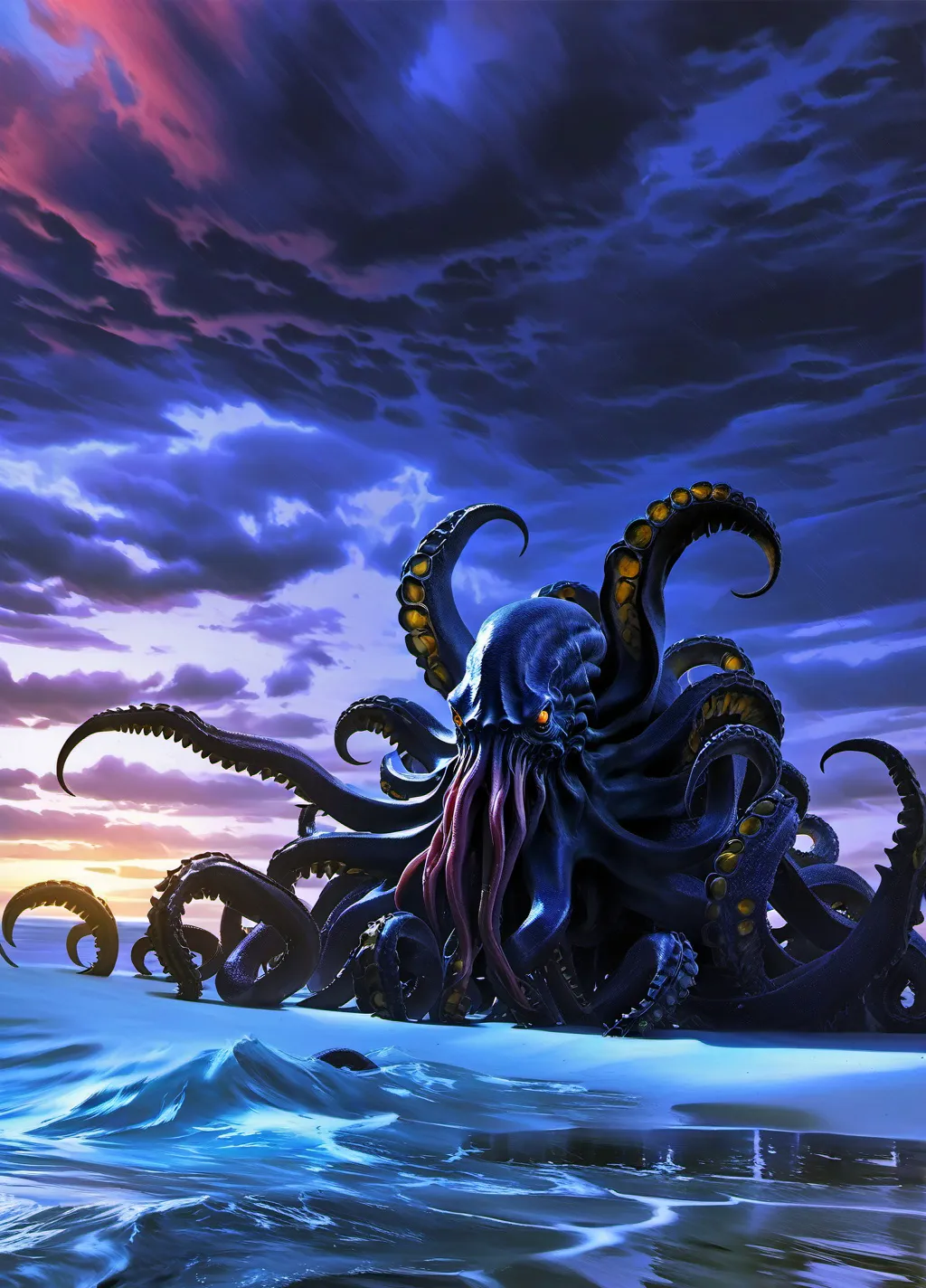chat with ai character: Kraken