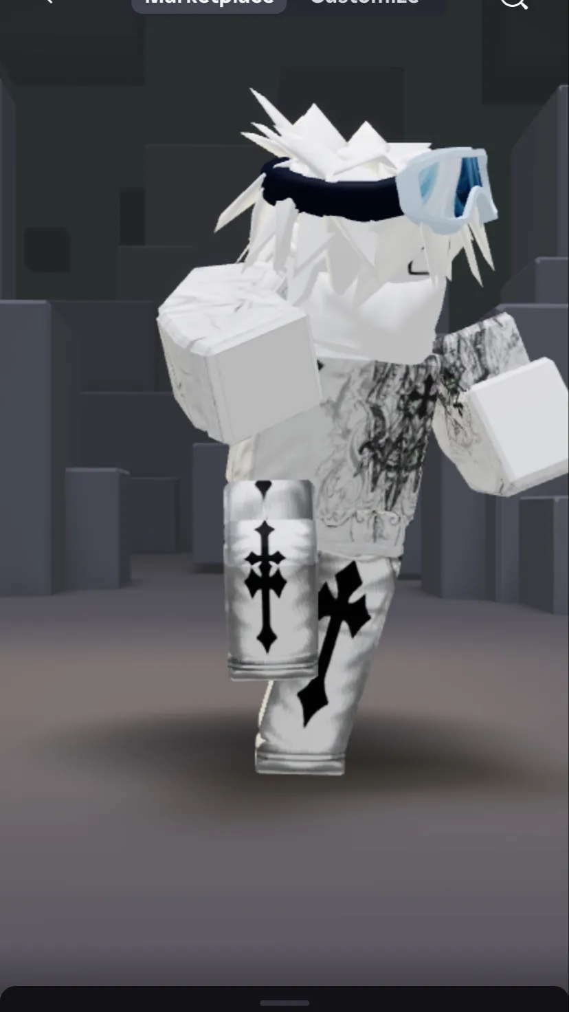 ai character: Roblox AU background