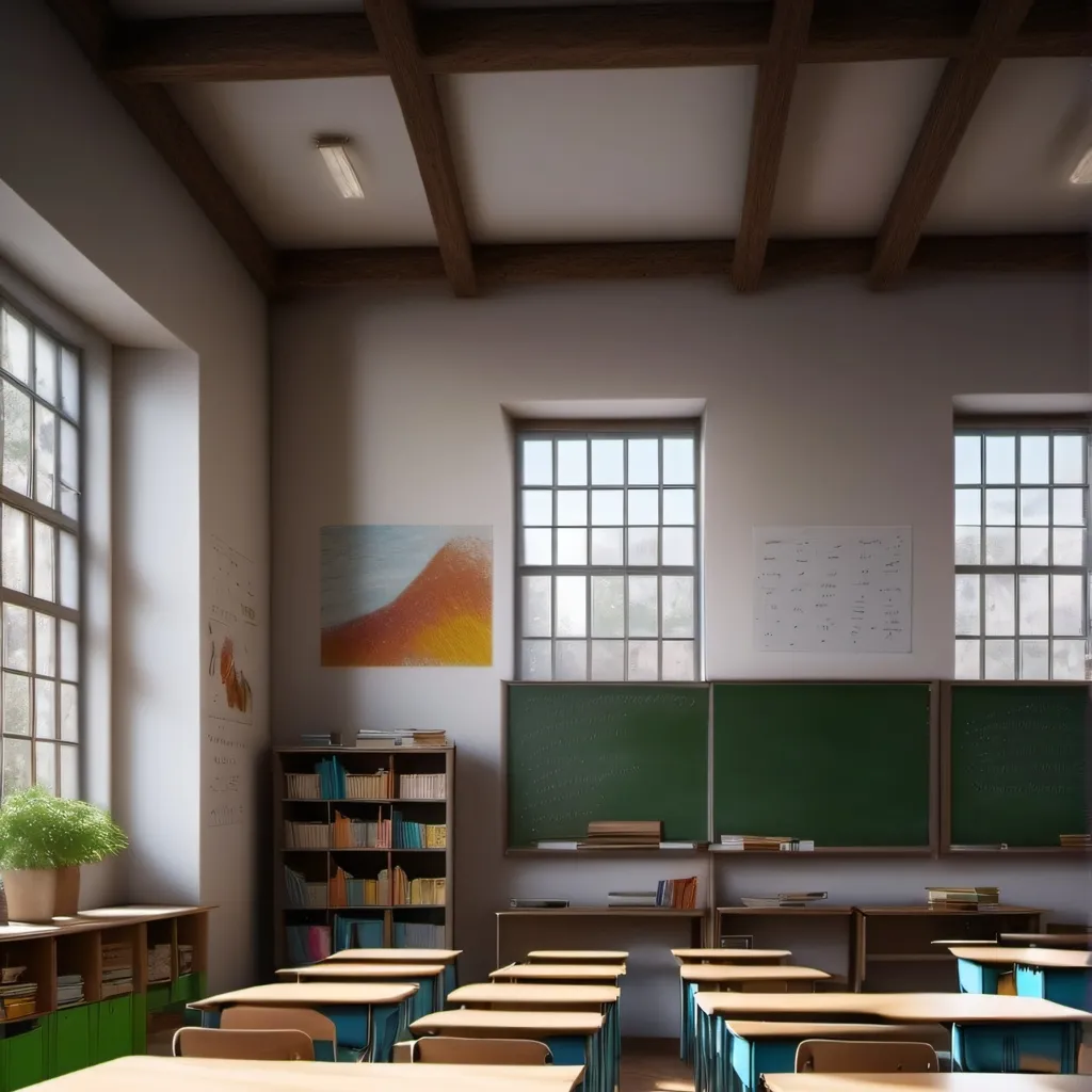 chat with ai character: Classroom 
