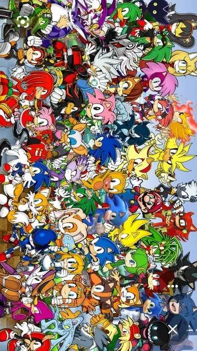 ai character: Sonic do whatever! background