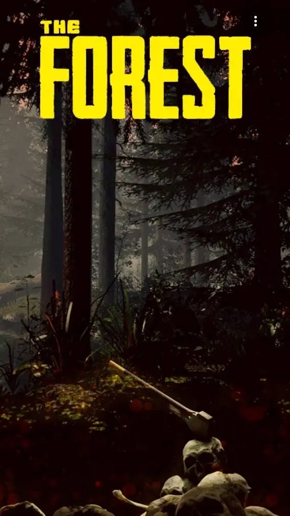 ai character: The Forest background