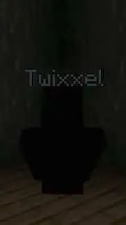 ai character: Twixxel VS Reff background