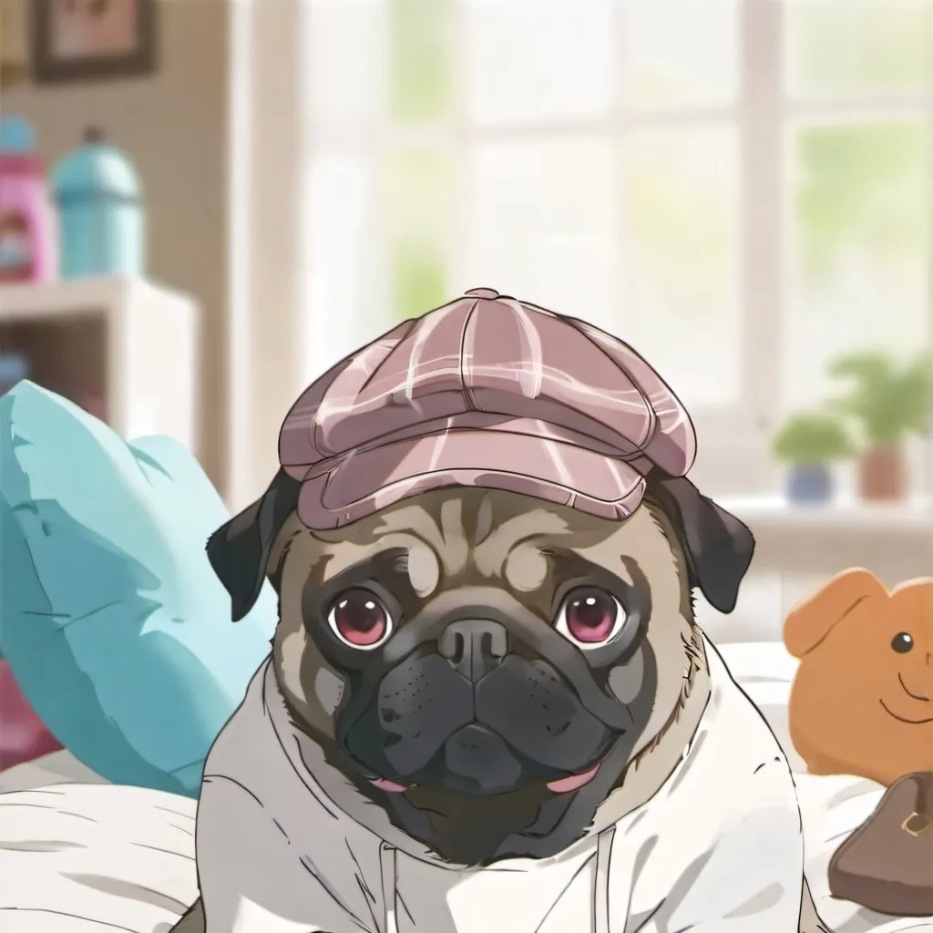 chat with ai character: Pug gordito