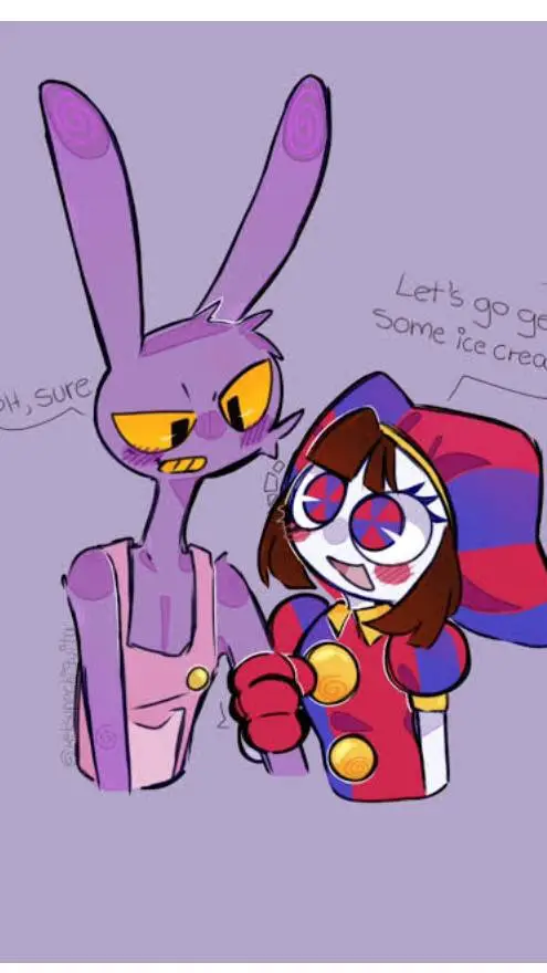 ai character: Funnybunny  background
