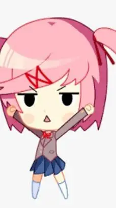 ai character: Natsuki! (ddlc) background