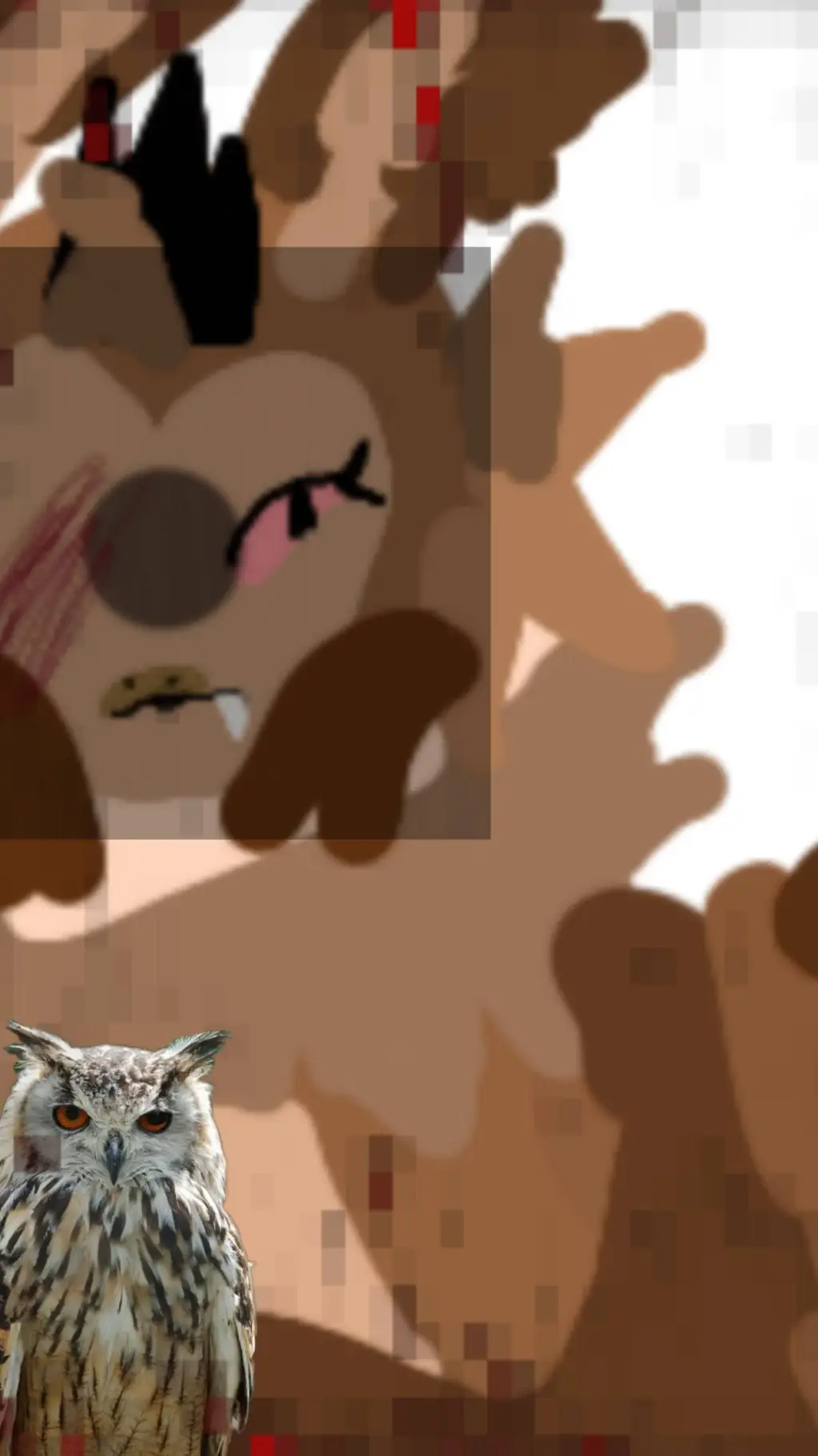 ai character: Owl king background
