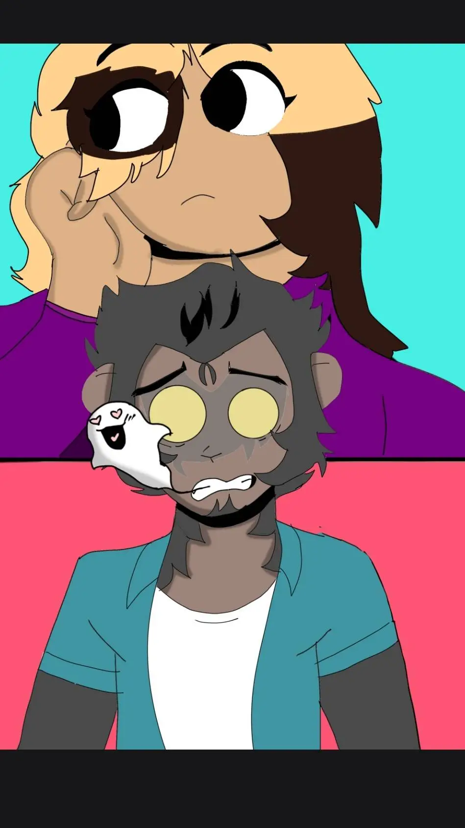 ai character: shimoon x mark  background