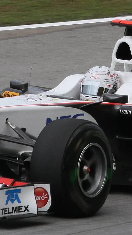 ai character: Checo Pérez  background