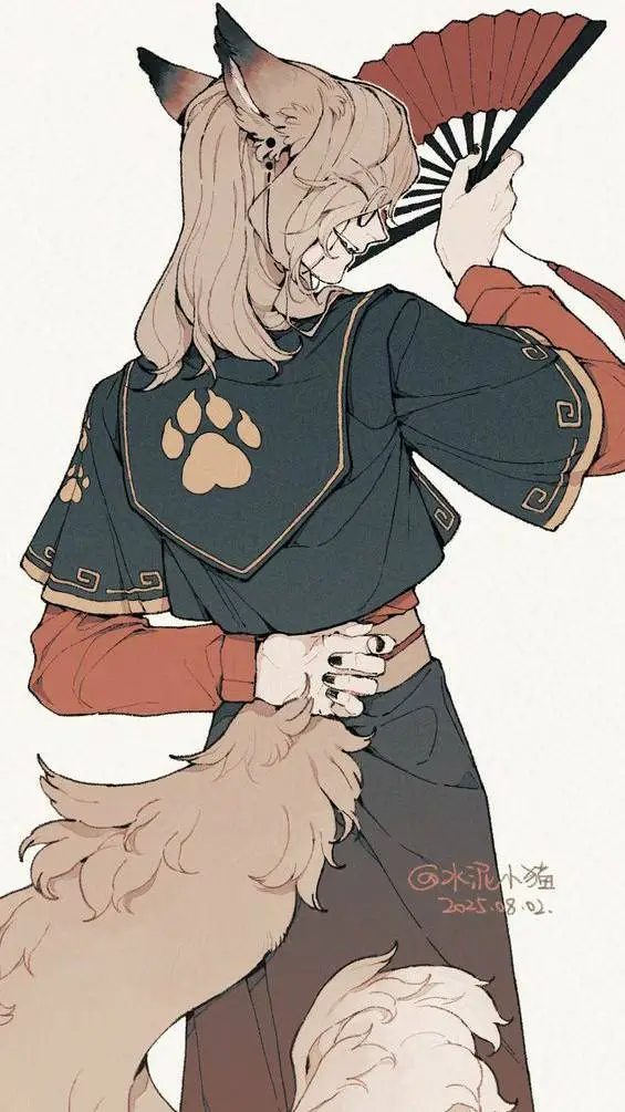 ai character: 🦊Derek🦊 background