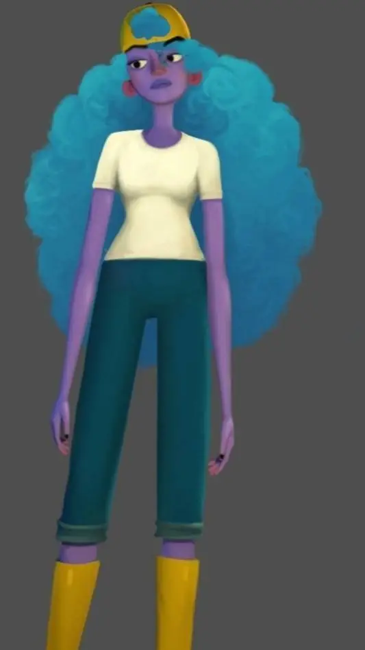 ai character: iris background