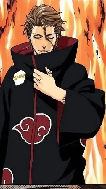 ai character: AIZEN FINAL BATTLE background