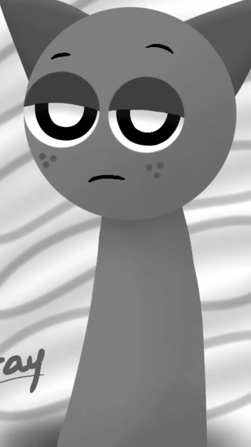 ai character: GRAY  background